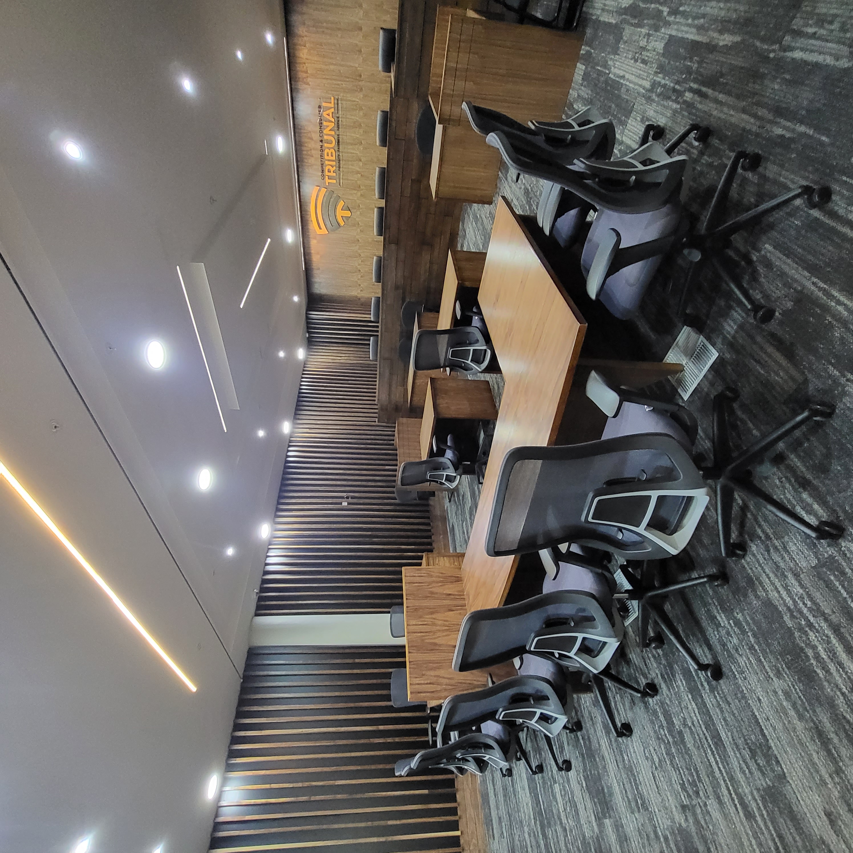 Competition & Consumer Tribunal — interior project by TH Design in Block 8, Main Airport Road, Gaborone.