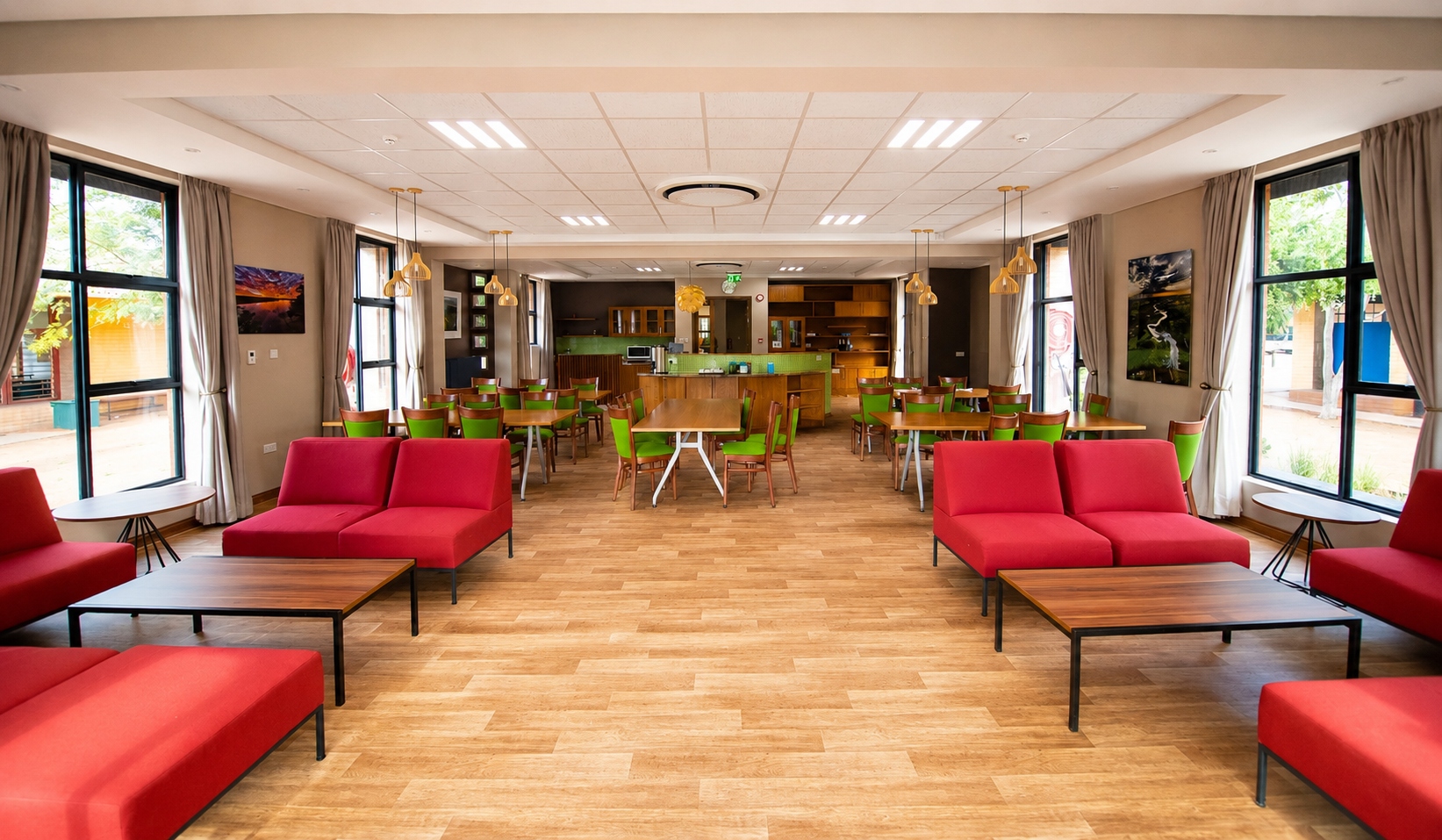 Maru-a-Pula School — interior project by TH Design in Gaborone.