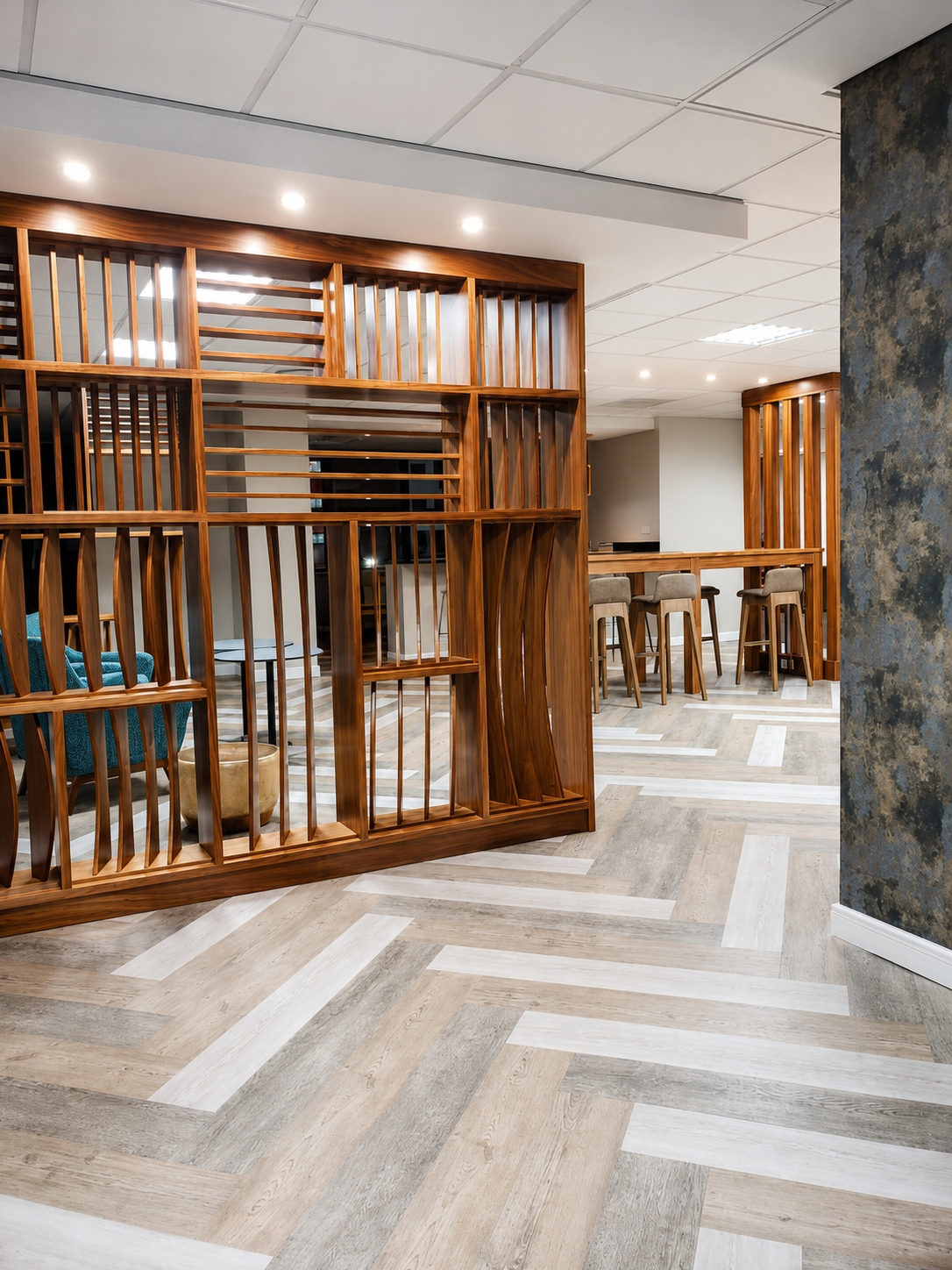 Thiess Botswana (Pty) Ltd — interior project by TH Design in CBD, Gaborone.